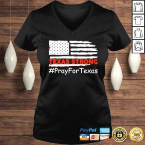 VLadies Texas Strong Pray For Texas Uvalde Strong Shirt