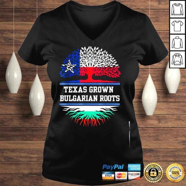 Texas grown with bulgarian roots Bulgaria shirt - Image 2