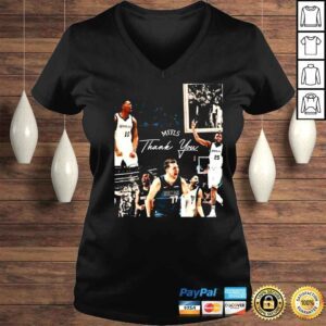 VLadies Thank You Dallas Mavericks shirt