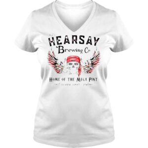 VLadies Thats hearsay brewing co home of the skull shirt