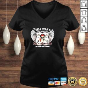 VLadies That�s Hearsay Brewing Co Home of The Mega Print Shirt