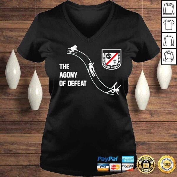 The Agony of defeat shirt - Image 2