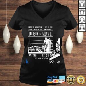 VLadies The Axe Murderer Jackson vs Silva II poster shirt