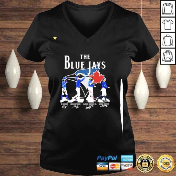 The Blue Jays Abbey Road signatures 2022 shirt - Image 2