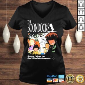 VLadies The Boondocks Cartoon Unisex TShirt