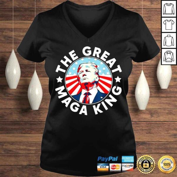 The Great Maga King Donald Trump TShirt - Image 2