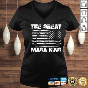 VLadies The Great Maga King Trump american flag Teechalla dai dien den