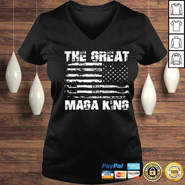 The Great Maga King Trump american flag Teechalla dai dien den - Image 2