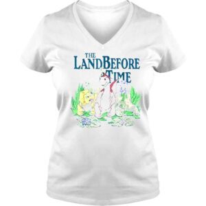 VLadies The Land Before Time Pastel Dinosaur Friends shirt