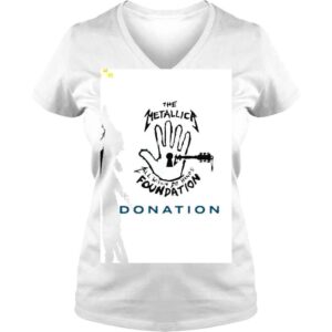 VLadies The Metallica Merchandise Donation To All Within My Hands Foundation Shirt