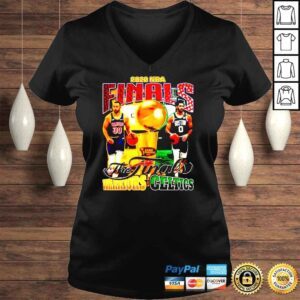 VLadies The NBA Finals 2022 Warriors vs Celtics Tshirt