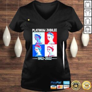 VLadies The Queens Platinum Jubilee 19522022 shirt