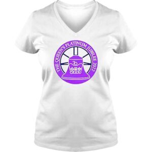 VLadies The Queens Platinum Jubilee 2022 Ring TShirt