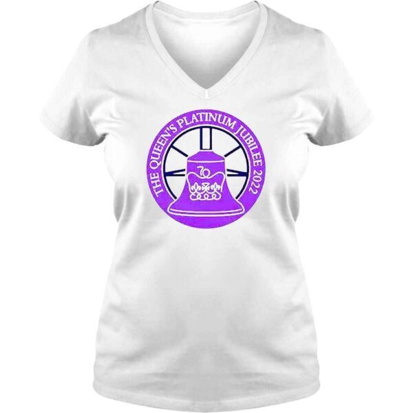 The Queens Platinum Jubilee 2022 Ring TShirt - Image 2