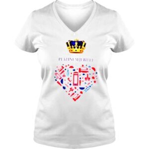 VLadies The Queens Platinum Jubilee Queen Elizabeths Platinum Jubilee shirt 1