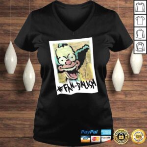 VLadies The Simpsons Graffiti Krusty The Clown FanDalism Shirt