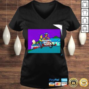 VLadies The Simpsons Ronaldo Ronaldos Mighty Tapins cartoon shirt