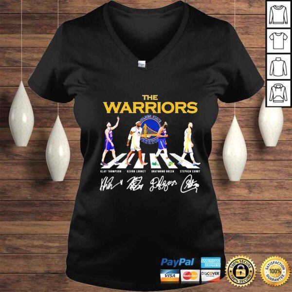 The Warriors Abbey Road Signatures Shirt - Image 2