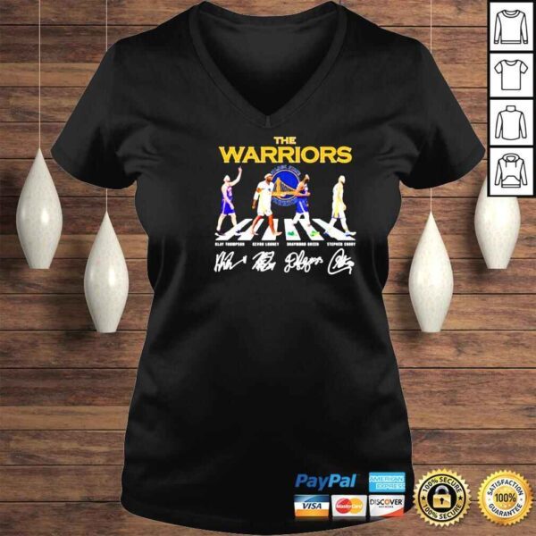 The Warriors Abbey Road team signature shirt - Image 2