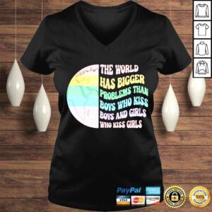 VLadies The World Has Bigger Problems shirt