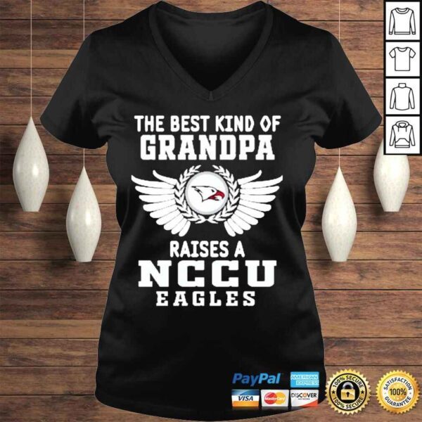 The best kind of grandpa raises a ncca eagles shirt - Image 2