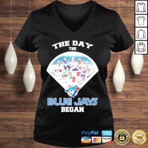 VLadies The day the blue jays began shirt