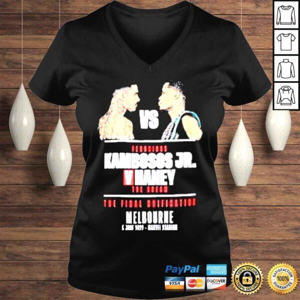 The final unification kambosos jr vs haney shirt - Image 2