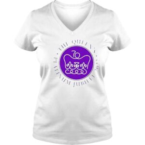 VLadies The queens platinum jubilee 2022 queen elizabeth iI platinum jubilee shirt