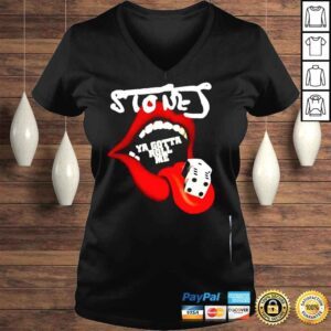 VLadies The rolling stones tumbling dice shirt