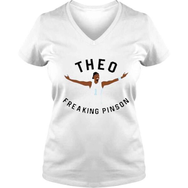 Theo Freakin Pinson Brooklyn Basketball Sports Fan Shirt - Image 2