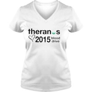 VLadies Theranos 2015 blood drive Tshirt