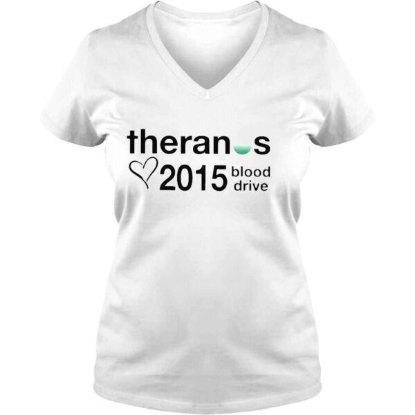 Theranos 2015 blood drive Tshirt - Image 2