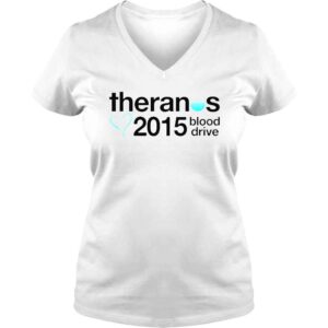 VLadies Theranos 2015 blood drive shirt