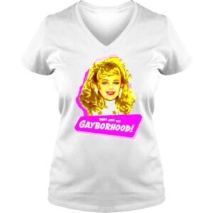 VLadies There goes the gayborhood shirt