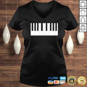 VLadies Threatening Music Notation Cursed Piano TShirt