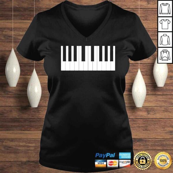 Threatening Music Notation Cursed Piano TShirt - Image 2