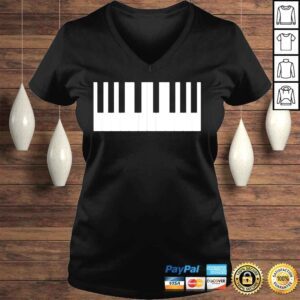 VLadies Threatening music notation cursed piano shirt