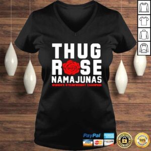 VLadies Thug rose Namajunas womens strawweight Champion shirt