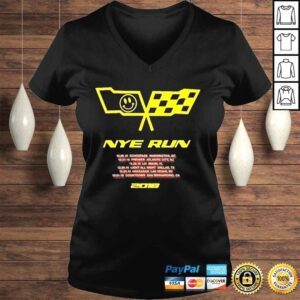 VLadies Tiesto new years run dateback 2022 shirt