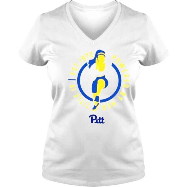 Title ix power pose pitt panthers shirt - Image 2