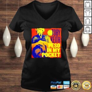 VLadies Toby Keith Peso In My Pocket shirt