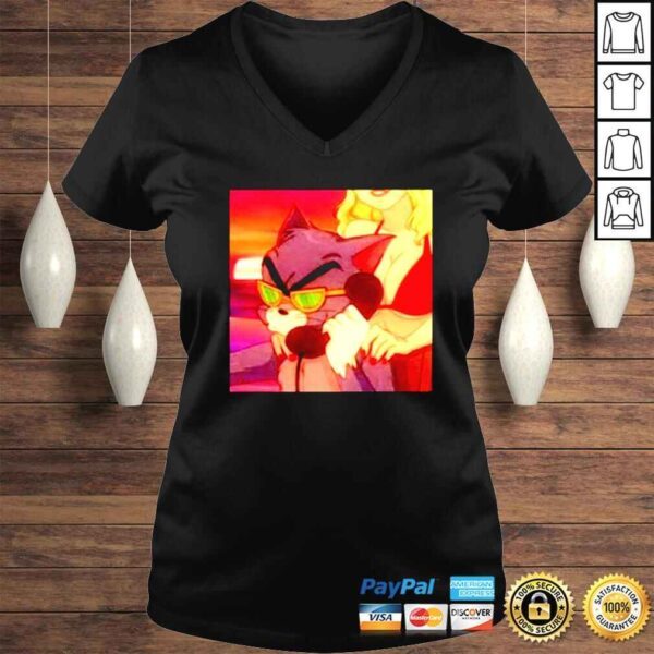 Tom And Jerry Malandro Papel De Parede shirt - Image 2