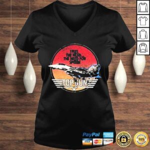 VLadies Tom Cruise Top Gun T Shirt Speed Fighter Tee Shirt