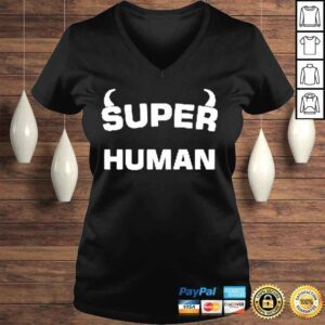 VLadies Toms cardigan super human shirt