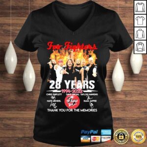 VLadies Tou fighters 28 years 1994 2022 thank you for the memories shirt