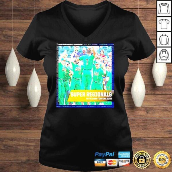 Tournament Notre Dame Fighting 2022 NCAA Baseball Irish Super Regionals shirt - Image 2