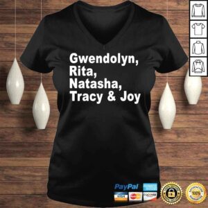 VLadies Tracy Joy Gwendolyn Rita Natasha shirt