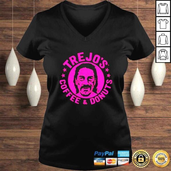 Trejo’s Coffee And Donuts Danny Trejo shirt - Image 2