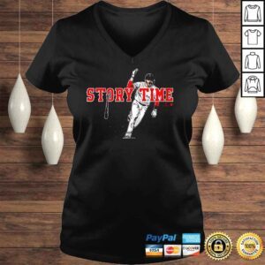 VLadies Trevor John Story Time shirt