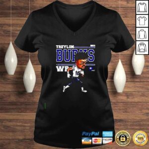 VLadies Treylon Burks Tennessee Cartoon shirt